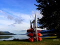 Kayak Rack at Columere Beach 2013 06 19 IMG_3140